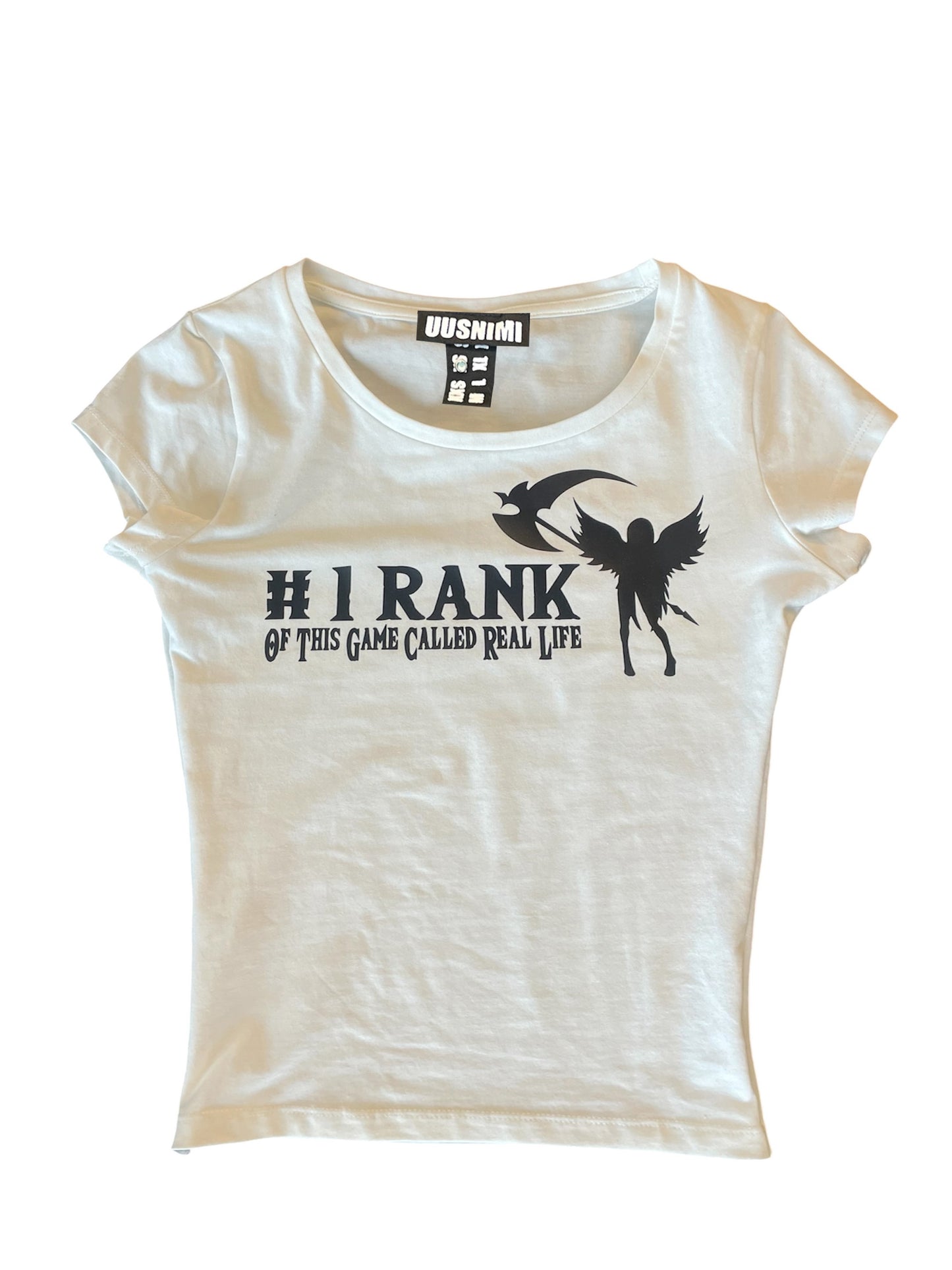 #1 RANK baby T (white)