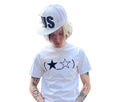 UUS studded snapback black/white