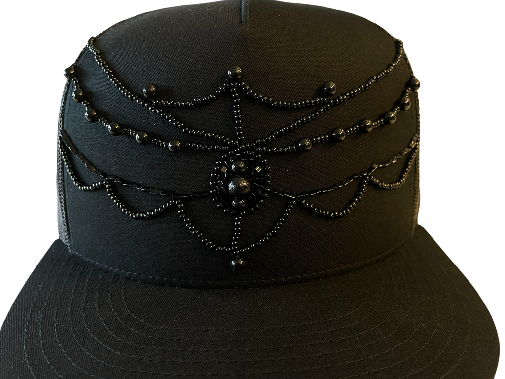 Beaded snapback