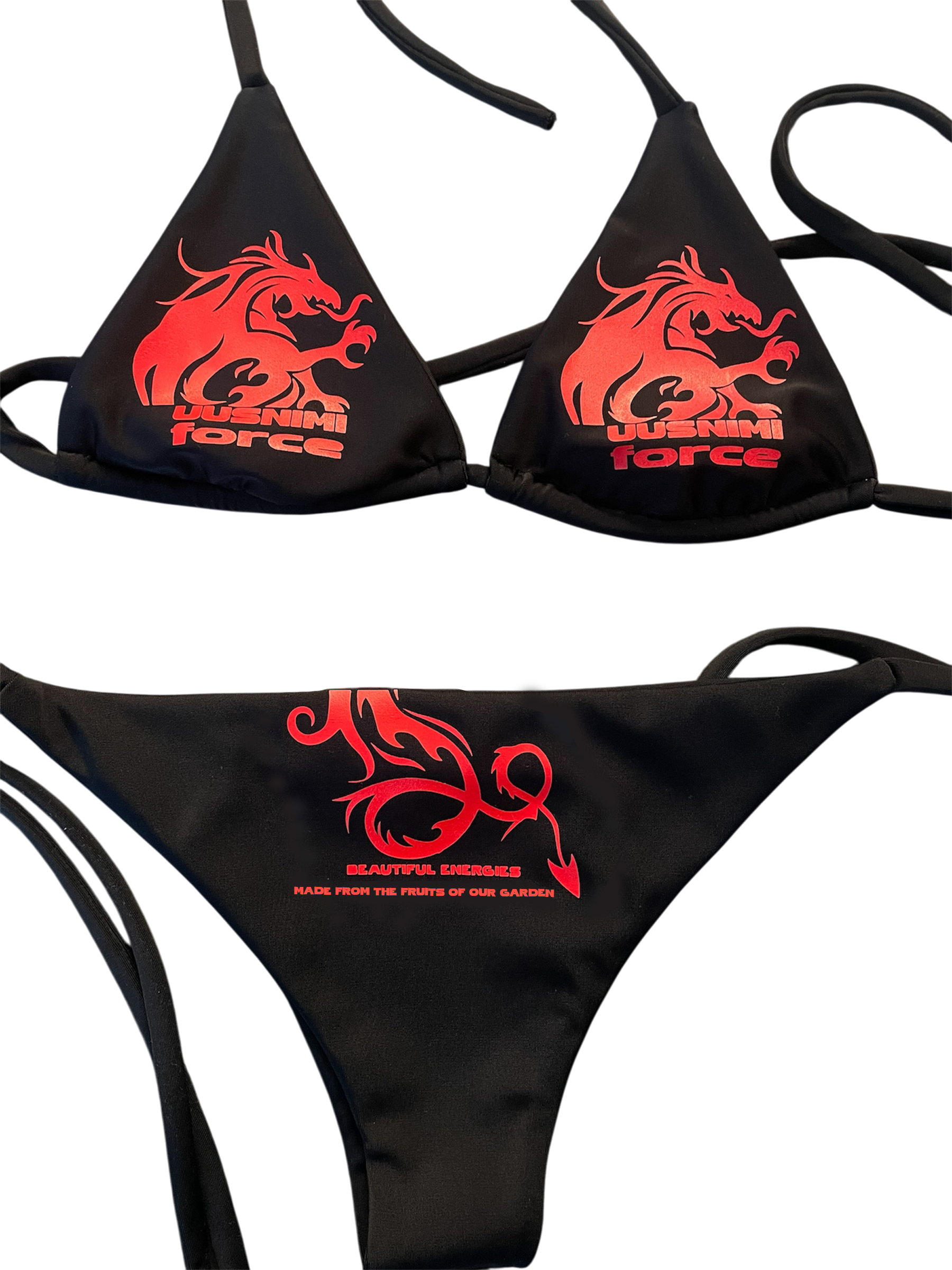 UUSNIMI FORCE bikini top (black)