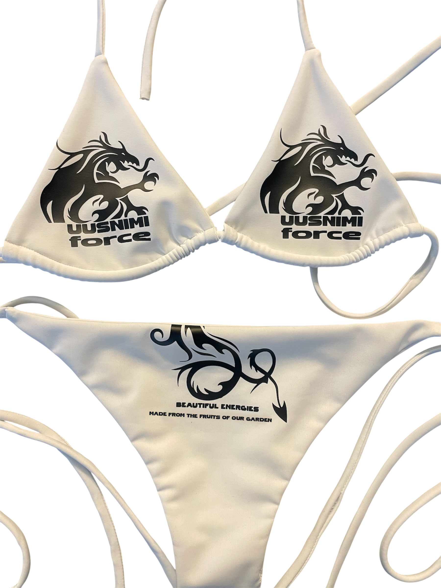UUSNIMI FORCE bikini top (white)